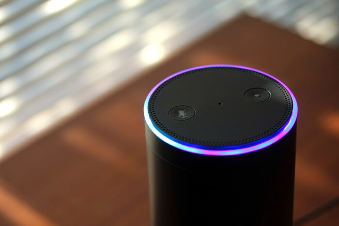 Amazon Echo im Einsatz