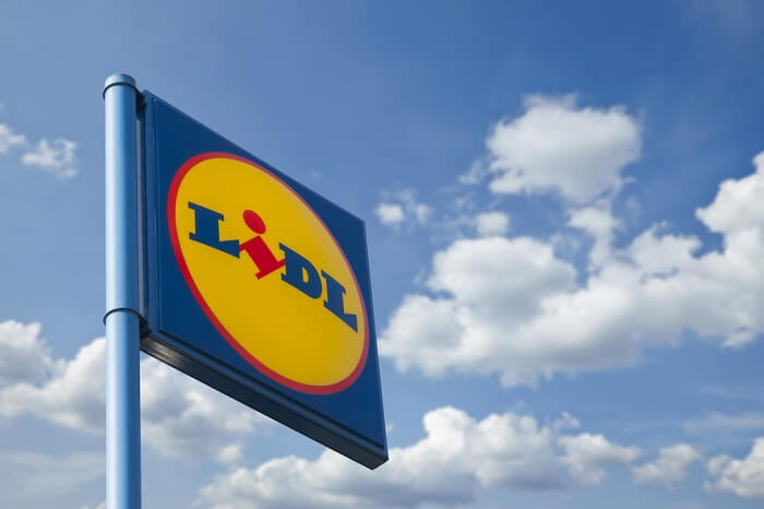 Lidl Schild