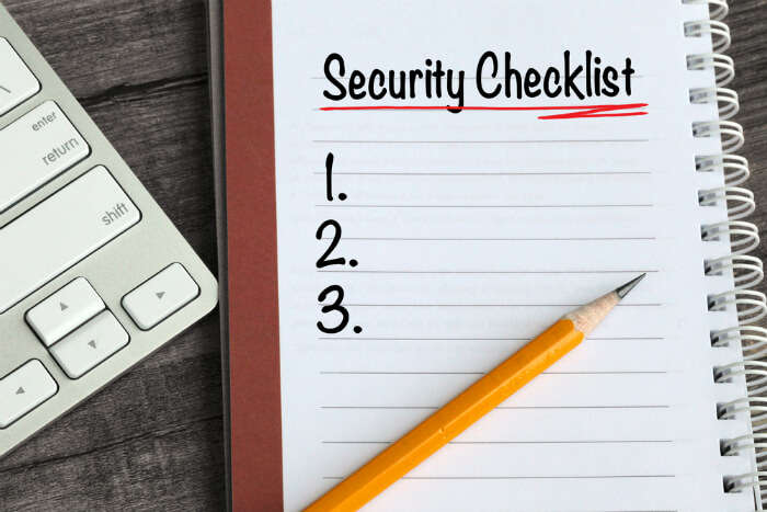 Security Checklist