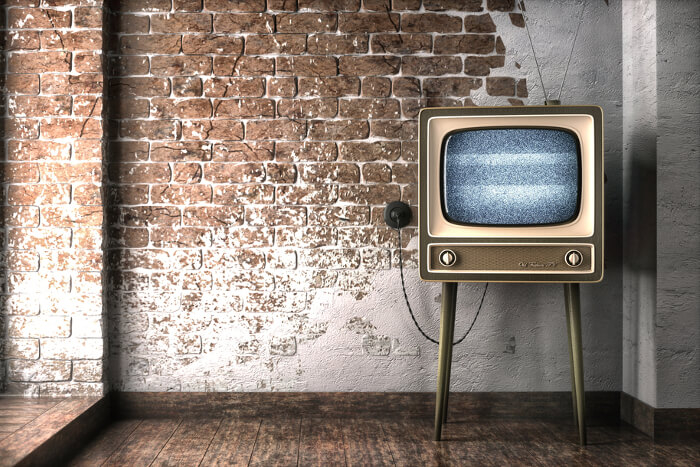 TV im Retro-Style