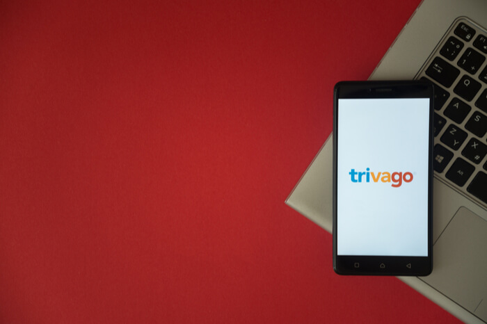 Trivago auf Smartphone