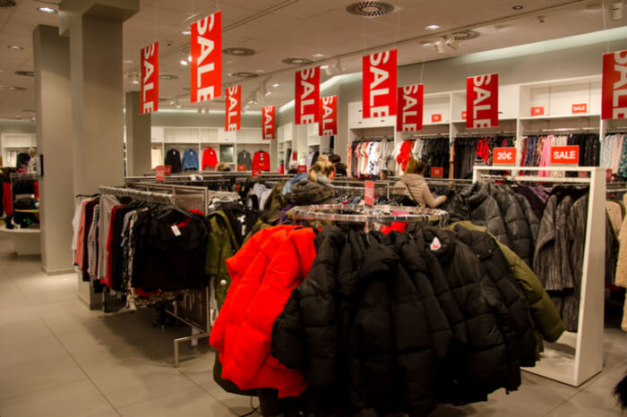 Sale bei H&M