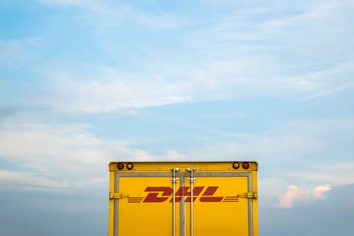 DHL-Transporter