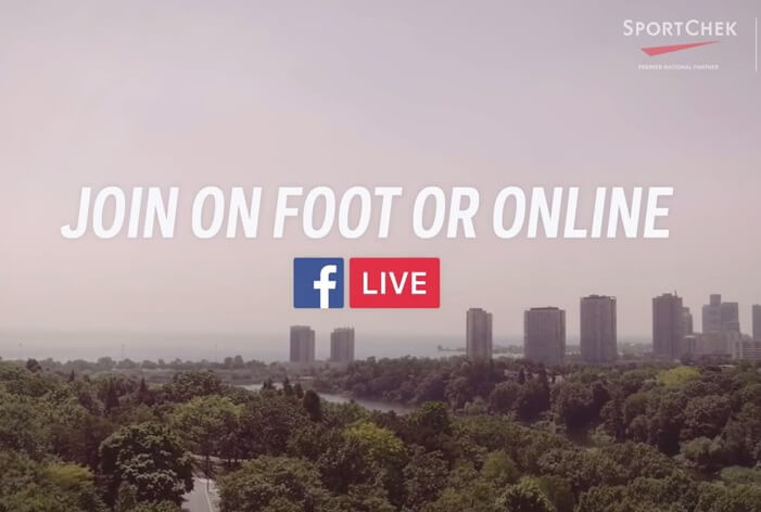 Sportchek setzt auf Facebook Live.