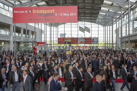 Die transport logistic 2015 in München.