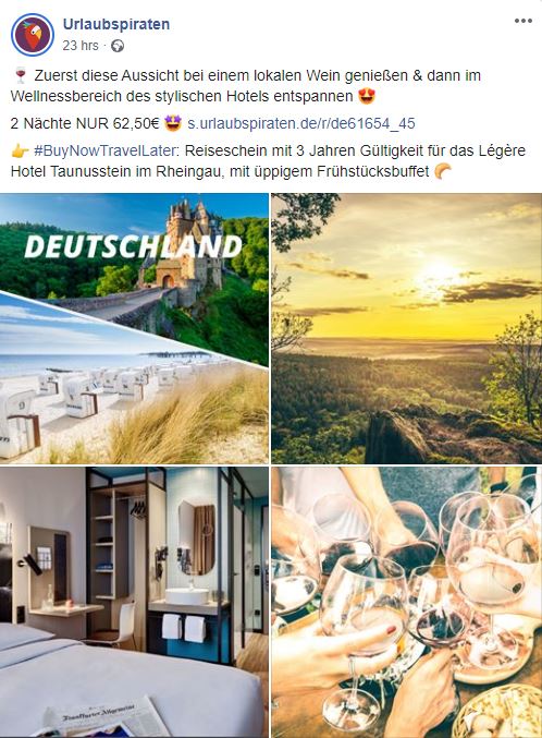 Urlaubspiraten Facebook